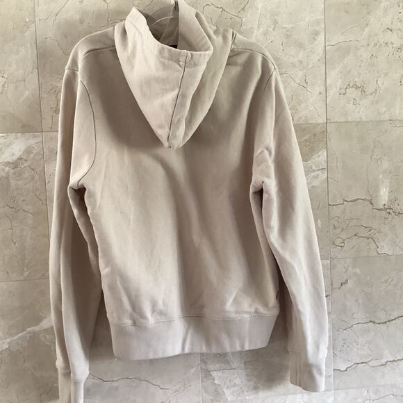 YoungLA 511 Mirror Hoodie Mens Medium Beige Heavyweight Cotton, Fall Streetwear - Picture 2 of 6